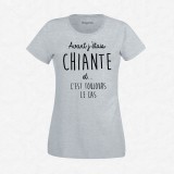 T-shirt Avant j’étais chiante