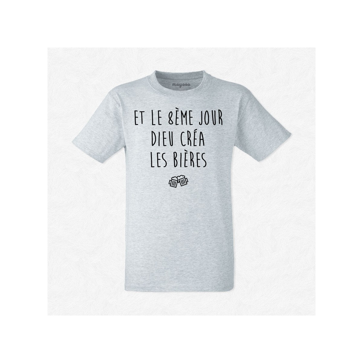 T-shirt Dieu créa les bières