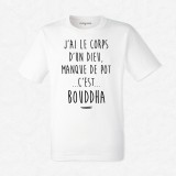 T-shirt J'ai le corps d'un dieu