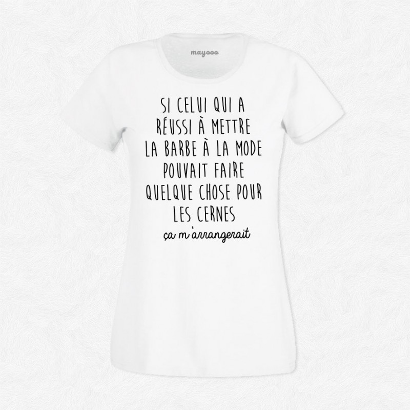 T-shirt Les cernes