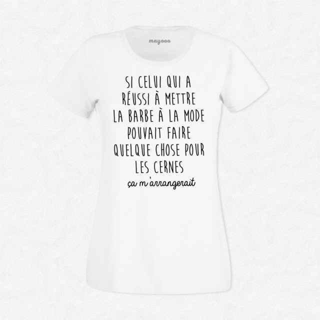 T-shirt Les cernes