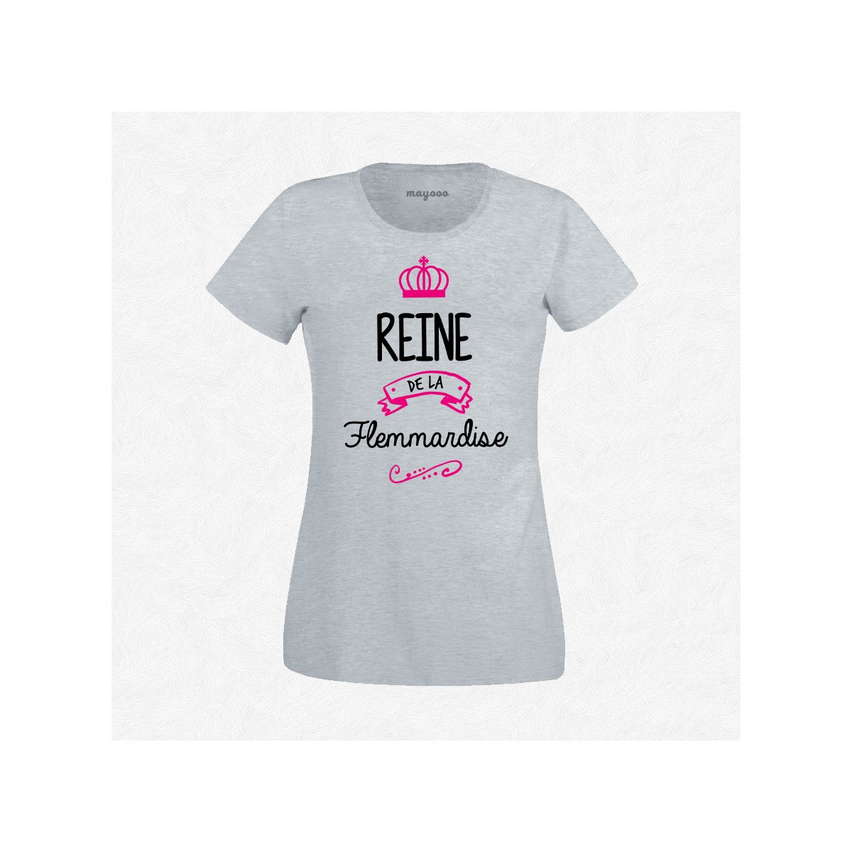 T-shirt Reine de la flemmardise