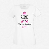 T-shirt Reine de la procrastination