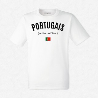 T-shirt Portugais et fier