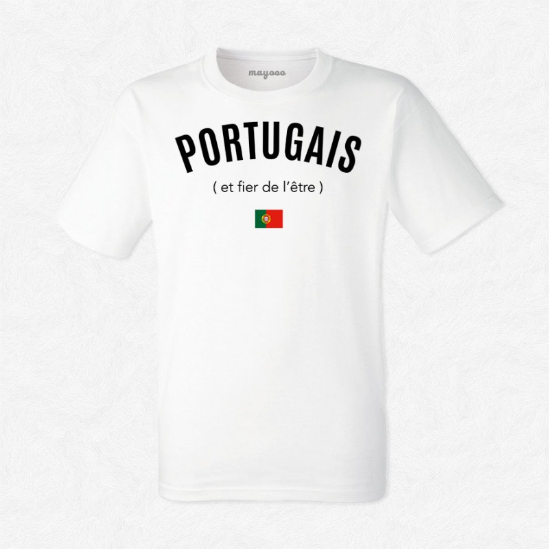 T-shirt Portugais et fier