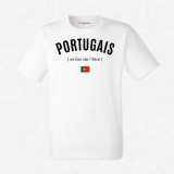 T-shirt Portugais et fier