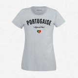 T-shirt Portugaise et fière