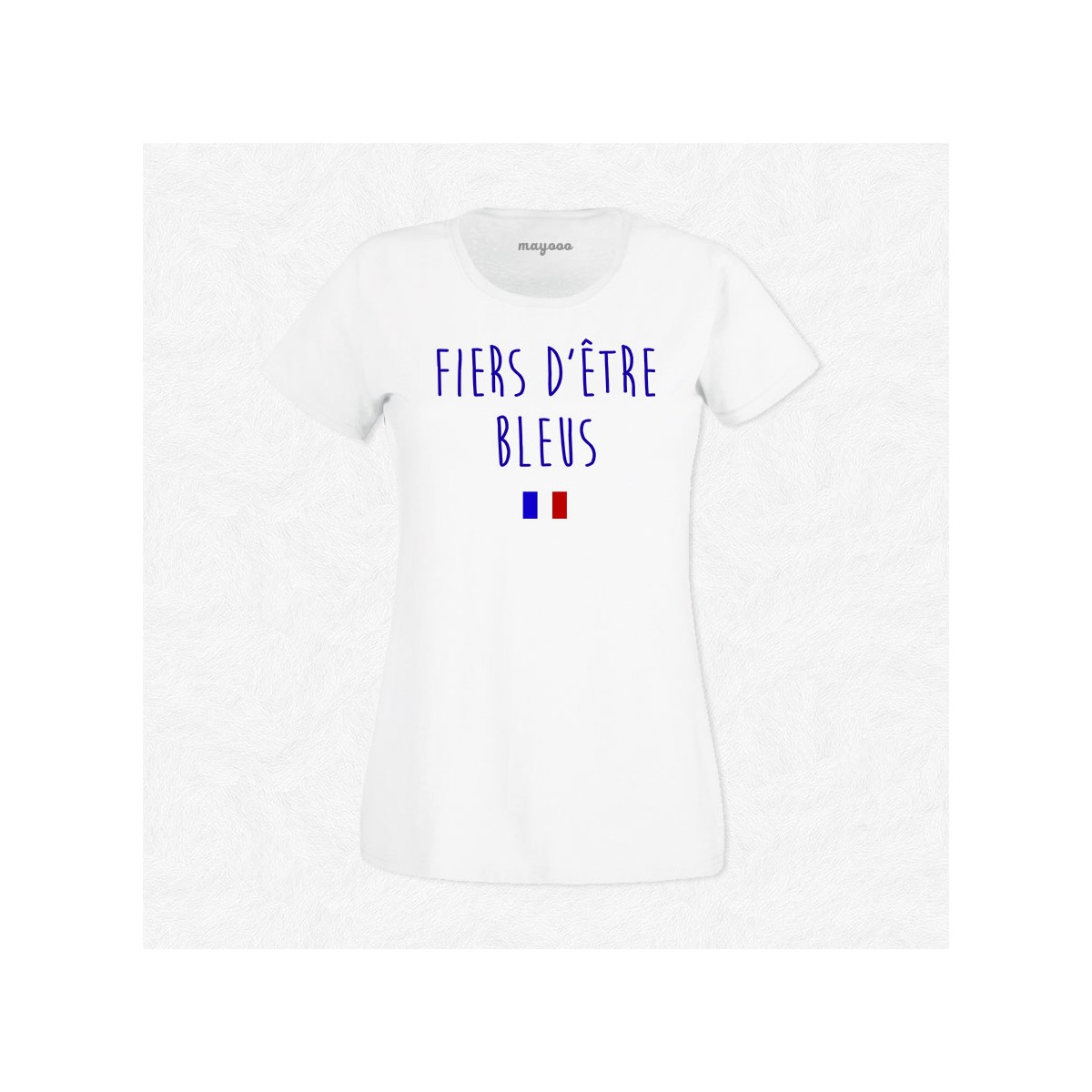 T-shirt Fiers d'être bleus