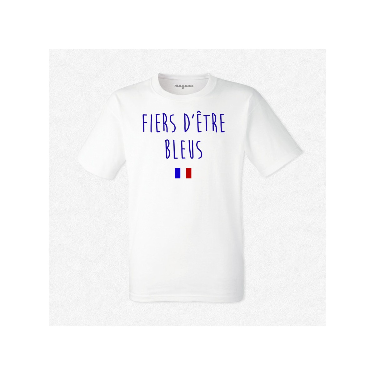 T-shirt Fiers d'être bleus