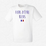 T-shirt Fiers d'être bleus