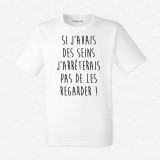 T-shirt Si j'avais des seins