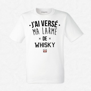 T-shirt Larme de whisky