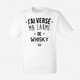 T-shirt Larme de whisky