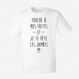 T-shirt Touches à mes frites