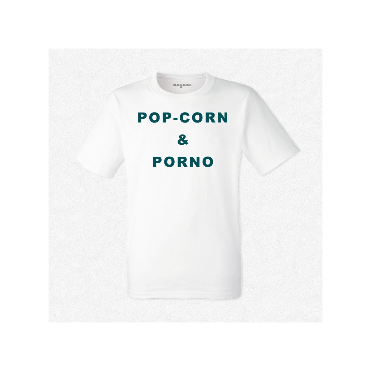 T-shirt Pop corn and porno