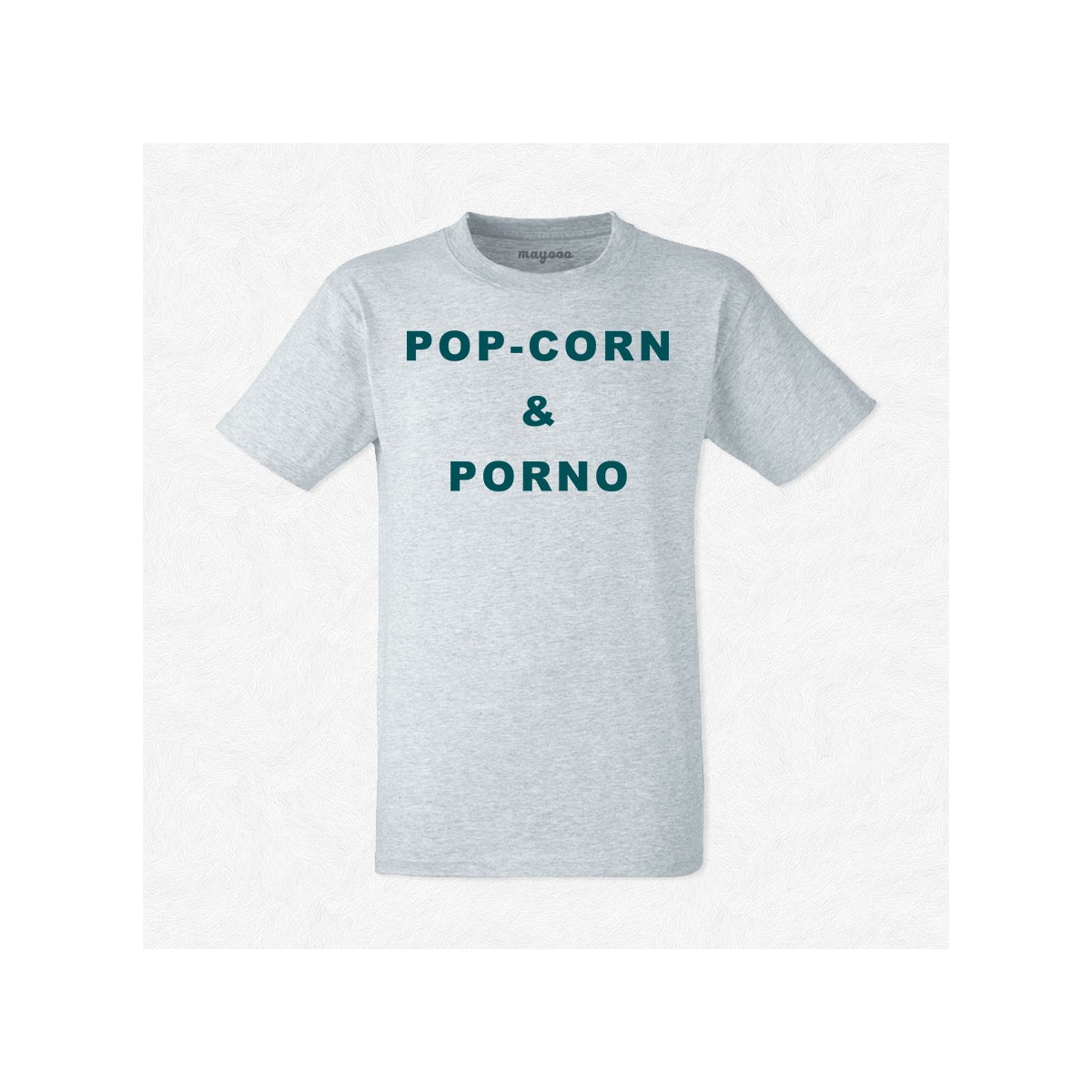 T-shirt Pop corn and porno