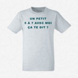 T-shirt Un petit 5 à 7