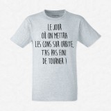 T-shirt Le jour où...