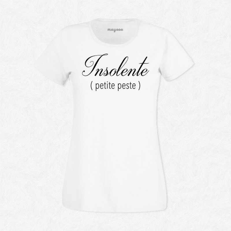 T-shirt Insolente petite peste