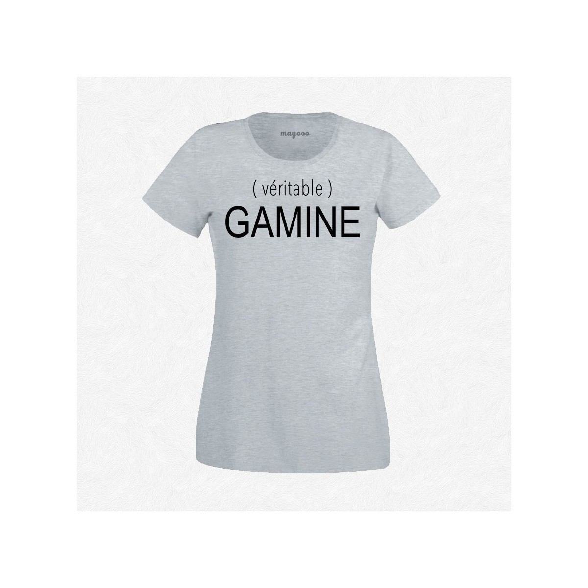 T-shirt Véritable gamine