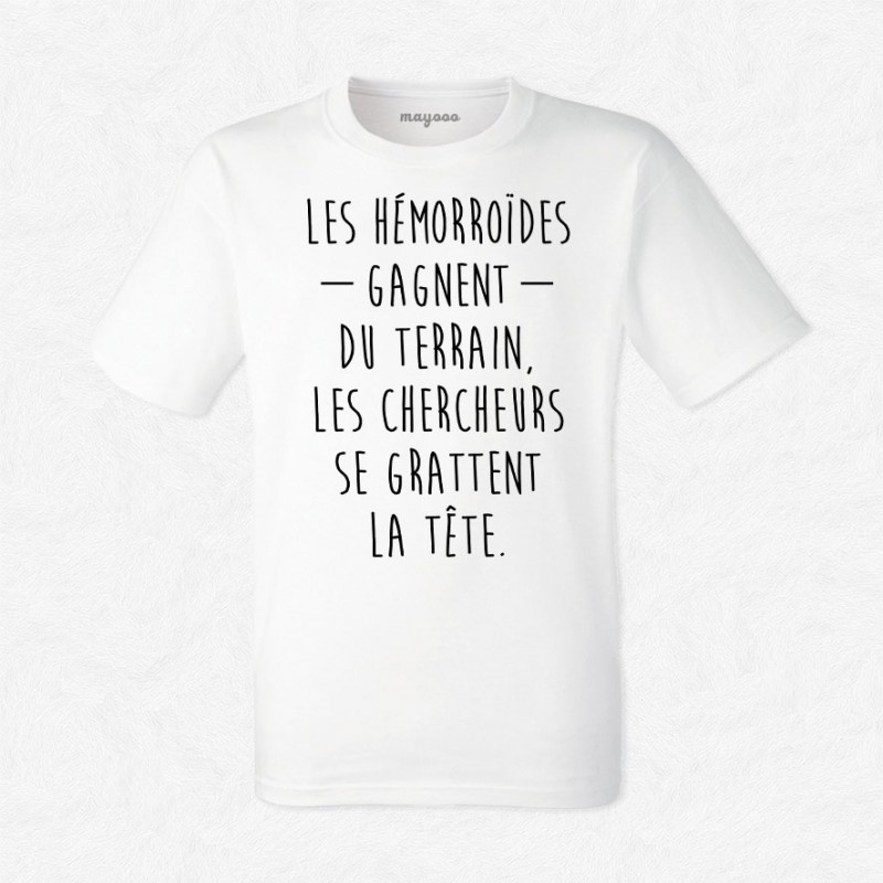 T-shirt Les hémorroïdes