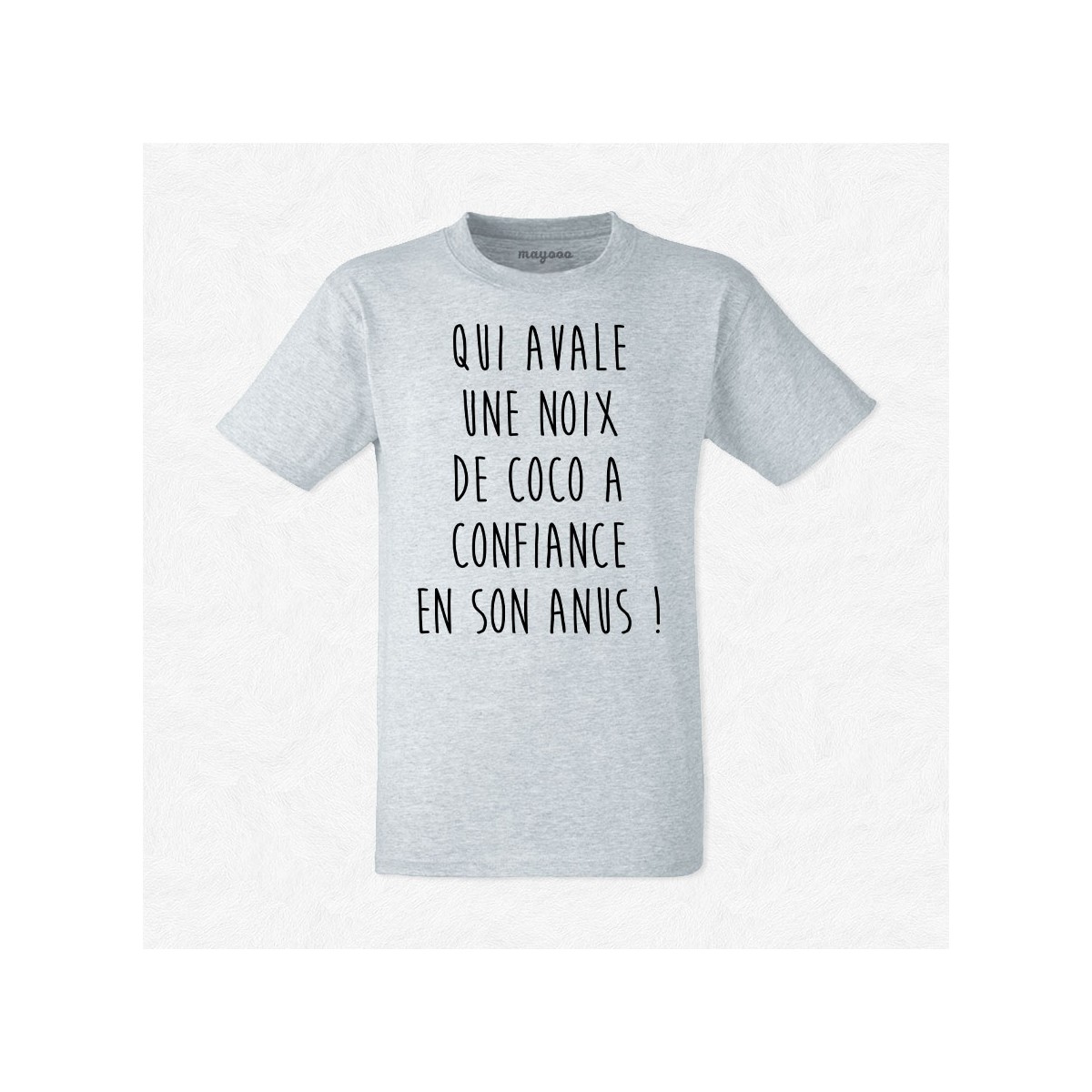 T-shirt Qui avale une noix de coco...