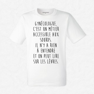 T-shirt Gynécologue
