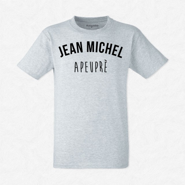 T-shirt Jean Michel apeuprès