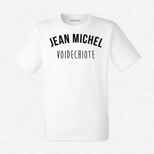 T-shirt Jean Michel voidechiote