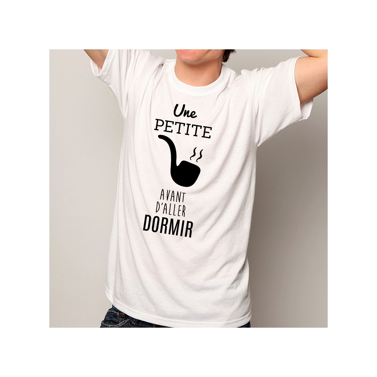 T-shirt Une petite pipe