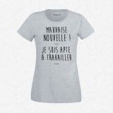 T-shirt Mauvaise nouvelle