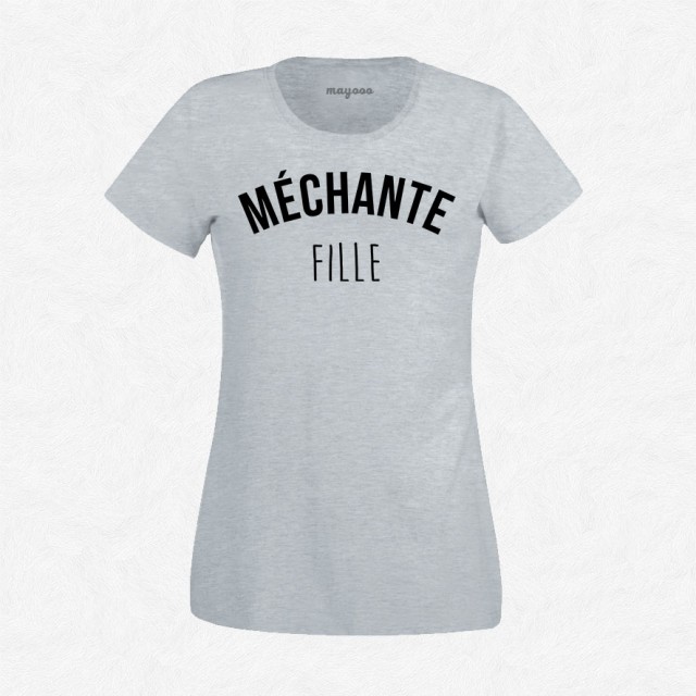 T-shirt Méchante Fille