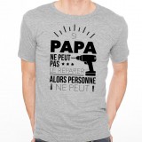 T-shirt Si papa ne peut pas réparer