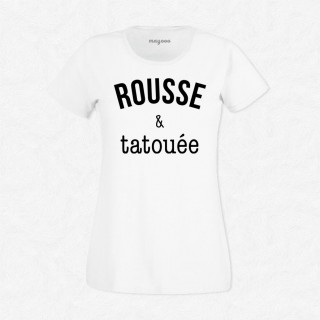 T-shirt Rousse & tatouée