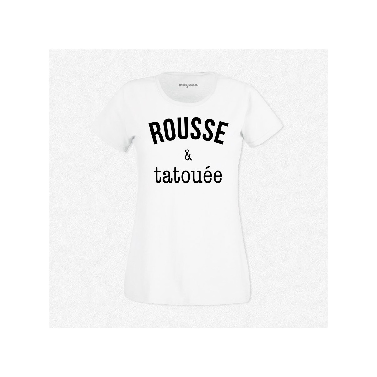 T-shirt Rousse & tatouée