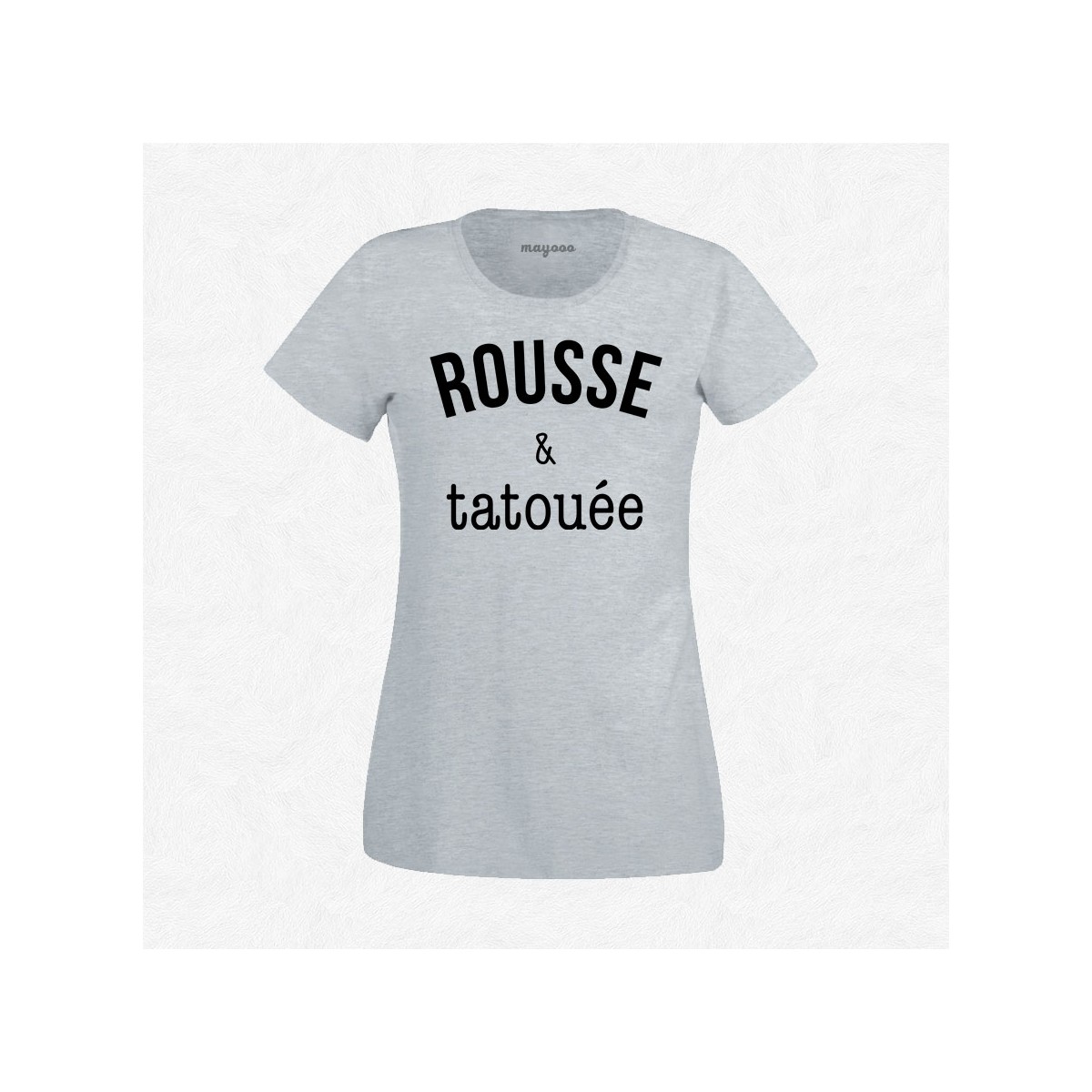 T-shirt Rousse & tatouée