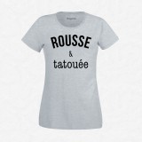 T-shirt Rousse & tatouée