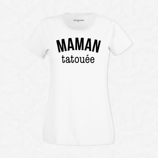 T-shirt Maman tatouée