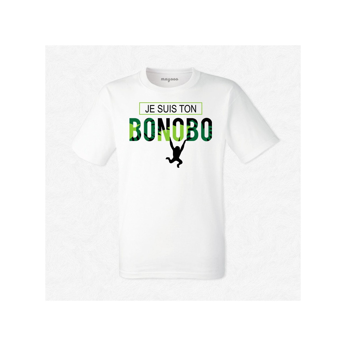 T-shirt Je suis ton bonobo