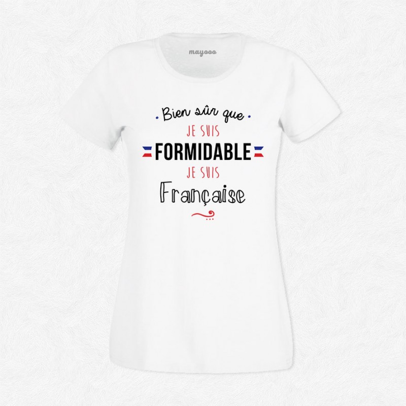 T-shirt Je suis française
