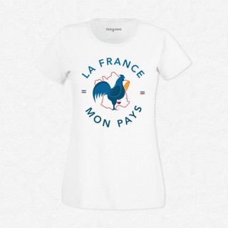 T-shirt La France, Mon pays