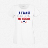 T-shirt La France, une nation, une histoire