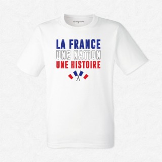 T-shirt La France, une nation, une histoire