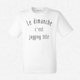 T-shirt Jogging télé