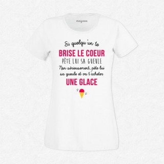 T-shirt Pète lui sa gueule