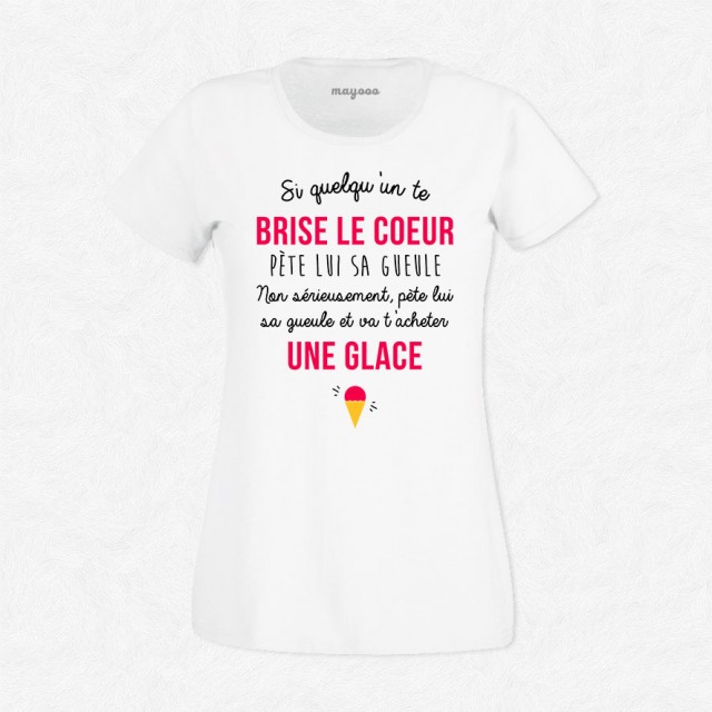 T-shirt Pète lui sa gueule