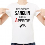 T-shirt Mon groupe sanguin