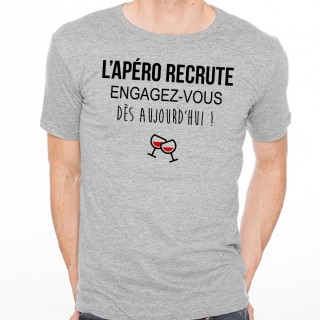 T-shirt L'apéro recrute