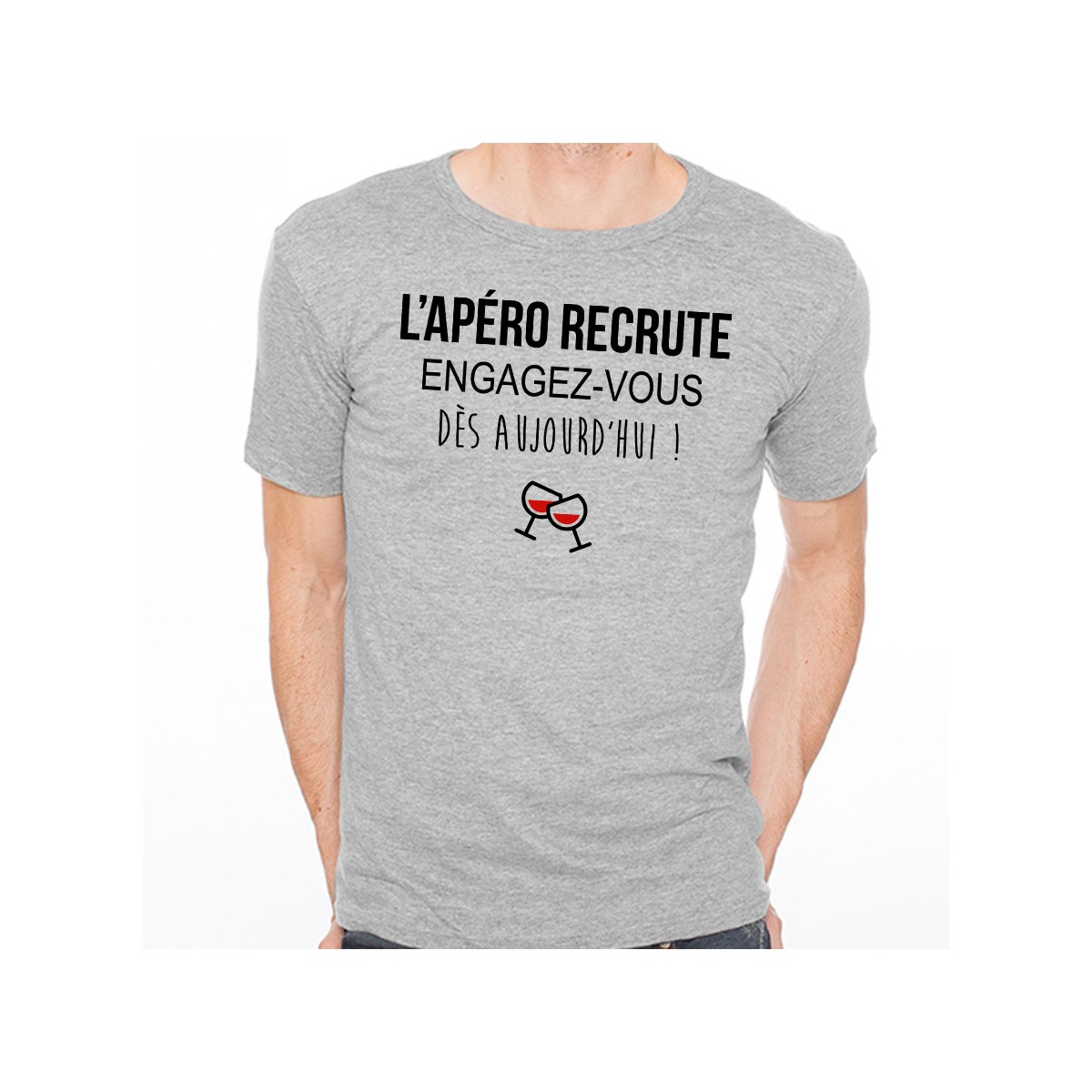 T-shirt L'apéro recrute