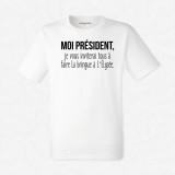 T-shirt La bringue à l’Élysée